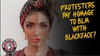 Protesters Support Black Lives Matters With Blackface?