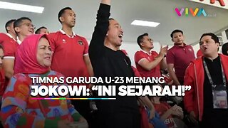 Prediksi Jokowi Atas Kemenangan Timnas U-23 Tidak Meleset