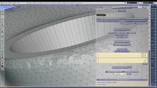 Changing a screw channel to a more angled one