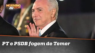 PT e PSDB fogem de Temer como o diabo foge da cruz!