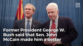 George W. Bush Says John McCain Will Always Be Remembered by 3 Words He Personified