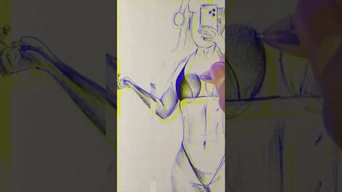 COMO DIBUJAR UNA CHICA 👧 EN TRAJE DE BAÑO 👙 FACIL