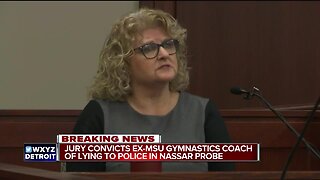 Jury convicts ex-MSU gymnastics coach of lying to police in Nassar investigation