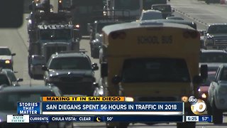 Report: San Diego drivers lost dozens of hours, hundreds of dollars due to traffic in 2018