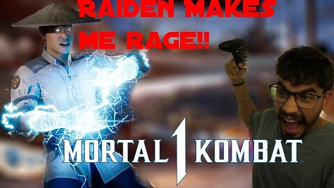 Raiden Player Makes Mortal Kombat 1 Kid Rage!! Ranked Match Gameplay against Johnny Cage!!!
