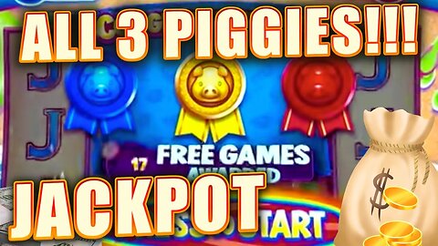 So Many Rich Little Piggies Jackpot Wins! 🐷 Max Bet Hog Wild Slots!