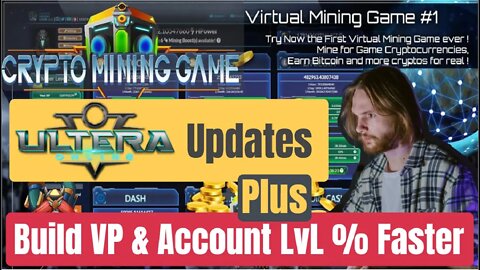 CryptoMiningGame Updates , How To Build Victory Points & Account Level Faster .