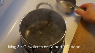 How to Make Bubble Milk Tea