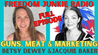 Guns, meat & marketing - Jax's escape from Australia during covid, guns, freedom & the meat diet