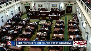 Bill proposed to keep politics out of Oklahoma classrooms