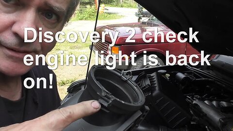 Discovery 2 check engine light is back on!