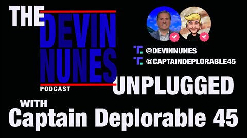 Devin Nunes Interviews President Donald Trump (AKA Captain Deplorable 45)