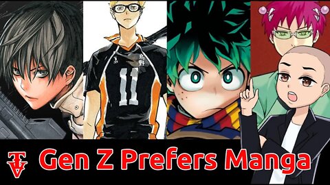 Manga Grows In Barnes and Nobles - No One Cares About Comics - Gen Z Loves Prefers Manga
