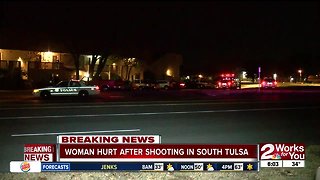 Woman hurt in south Tulsa shooting