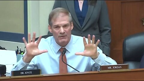 Rep Jim Jordan Is Shocked At Fauci’s Answer On Lab Leak Theory