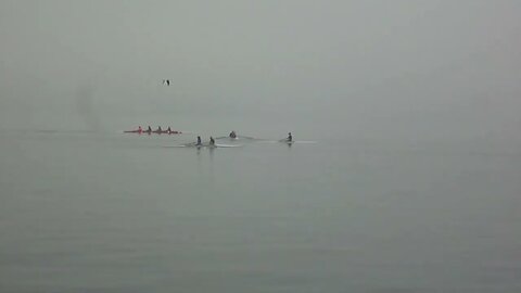 Rowing in thick fog, navigation in zero visibility