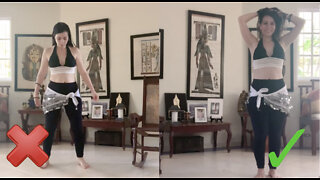 Quick tutorial Egyptian Shimmy