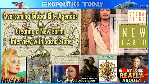 Sacha Stone on Dr. Michael Salla's Exopolitics Today!