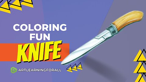Unleash the Art of Coloring and Bring the 🎨KNIFE🔪 to Life! 🌟