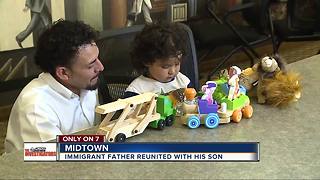 Dad says it was a 'nightmare' being separated from son for three and a half months