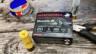 Winchester Double X 20 Gauge 3” Turkey Load - Breakdown