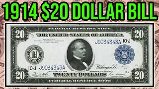 1914 $20 Federal Reserve Note Complete Guide - How Much Is It Worth And Why? - Blue & Red Seal