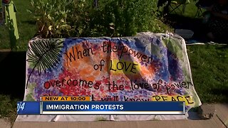 Local organizations protest immigration policy
