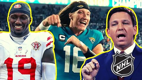 Jaguars Comeback After Chargers BLOW 27 Point Lead, Ron DeSantis DESTROYS Woke NHL, NFL Playoffs