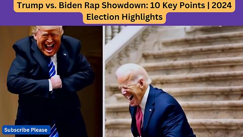 Trump vs. Biden Rap Showdown: 10 Key Points | 2024 Election Highlights