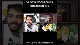 3 VILÕES INESQUECÍVEIS DO DESENHOS #shorts