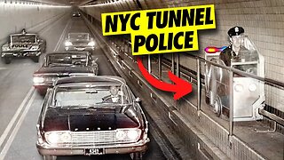 New York's Lost Tunnel Police Railcar