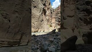 Hiking the Narrows in Zion National Park