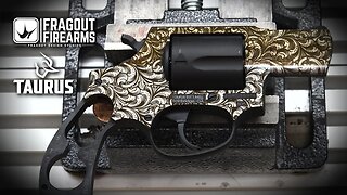 Taurus 605 2" Barrel Revolver Fiber Laser Engraving