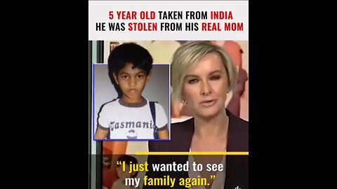 5 YEAR OLD TAKEN FROM INDIA HE WAS STOLEN FROM HIS REAL MOM