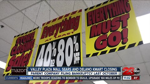 Bakersfield Sears & Kmart in Delano closing for good