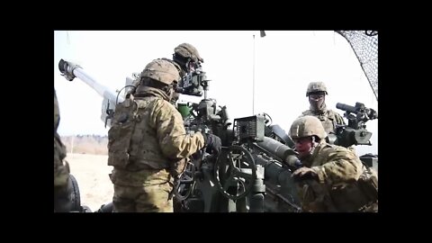 U.S. Army M777 Howitzers #Shorts