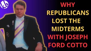 Why Republicans LOST the midterms, a live conversation with Joseph Ford Cotto