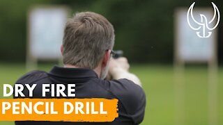 Pistol Training Drills - Navy SEAL Dry Fire Training Drill w/ Pencil