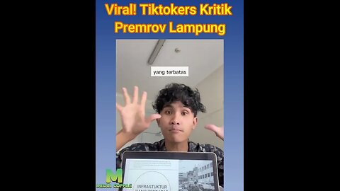 Viral! Bima Tiktokers Kritik Pemrov Lampung #short #shorts