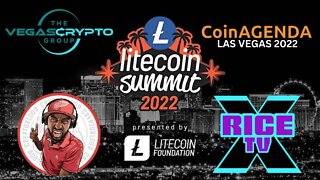 RiceTVx and Crypto Blood Talk Vegas Trip Next Week to Attend Litecoin Summit 2022, CoinAgenda + More