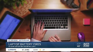 Can your computer battery cause a fire?