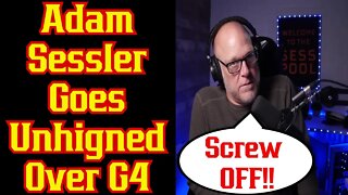 Adam Sessler MELTSDOWN After G4TV Shutdown! Unhinged Rants On Twitter Attacks Critics