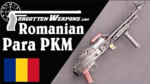 Experimental Romanian Paratrooper PKM