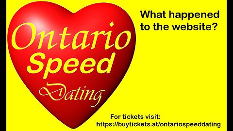 What happened to Ontario Speed Dating part 2/2