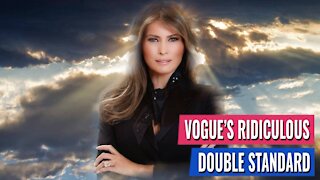 I ASKED TRUMP WHY VOUGE MAGAZINE DID NOT PUT SUPERMODEL First Lady MELANIA ON THE COVER