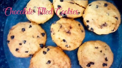 HOW TO MAKE COOKIES | CHOCOLATE FILLED COOKIES | HOMEMADE COOKIES JUST MADE IN 3 MINS | FOOD COURT