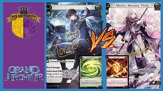 Rai(Wind) Vs Merlin(Fire) | Grand Archive Match