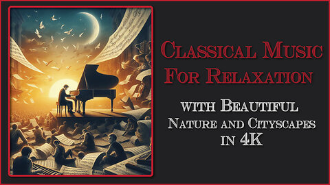 Classical Music for Relaxation with Beautiful Nature and Cityscapes