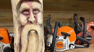 Wood Spirit Tutorial - Chainsaw Carving Class