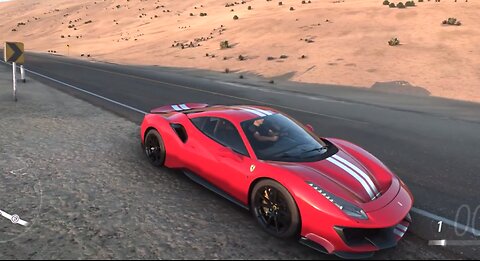 Ferrari 488 Pista Forza Horizon 5 | Steering Wheel Gameplay